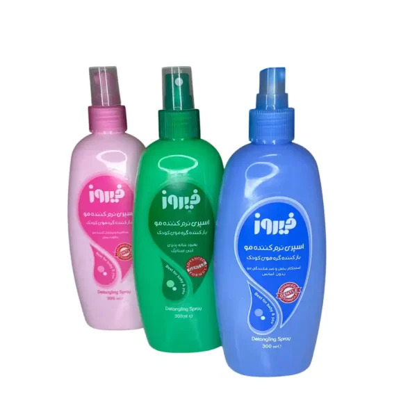 اسپری نرم کننده و گره بازکن موی بچه فیروز 300ml