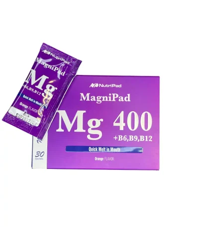 ساشه پودری منیزیم 400، تقویت انرژی، کاهش خستگی و سلامت عضلات