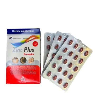 کپسول زینک پلاس ۵ میلی‌گرم ، تقویت ایمنی و انرژی