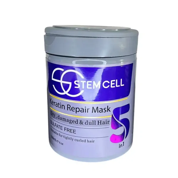 ماسک مو استم سل Keratin Repair Mask،ترمیم موهای آسیب‌دیده