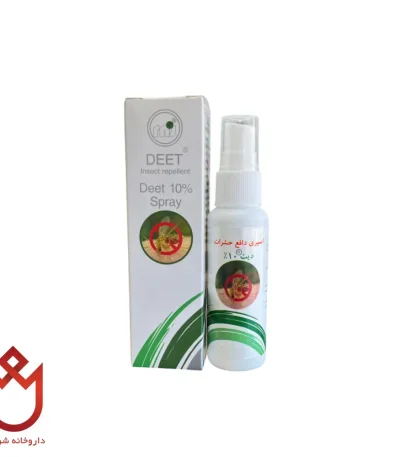 اسپری دافع حشرات DEET 10% | محافظت موثر در برابر پشه و حشرات