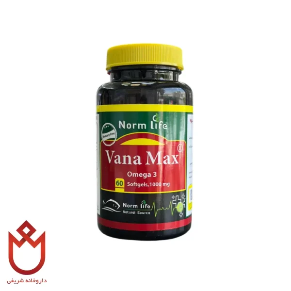 کپسول وانامکس امگا۳ نورم لایف