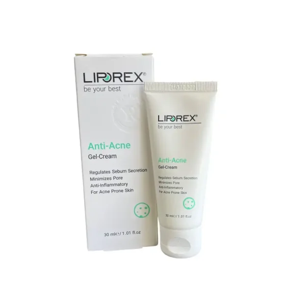 ژل ضدآکنه لیپورکس – کنترل چربی و کاهش جوش برای پوست چرب