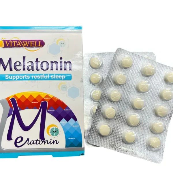قرص ملاتونین ۳ میلی‌گرم بهبود خواب و کاهش بی‌خوابی | ۳۰ عددی