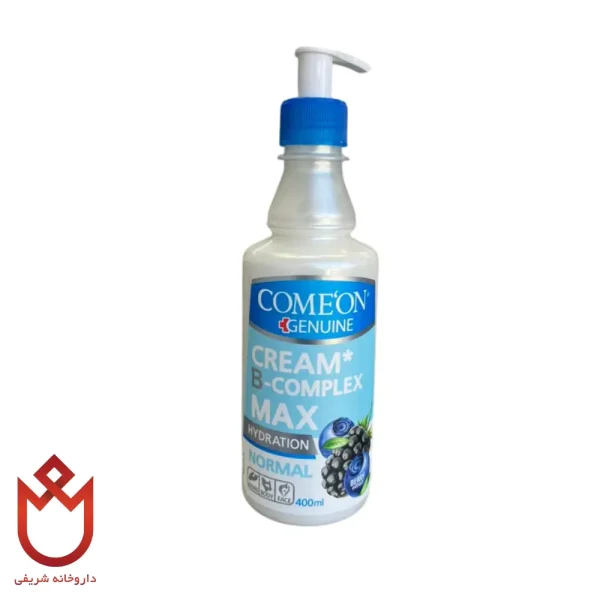 کرم مرطوب‌کننده کامان پوست معمولی حاوی B3 و B5