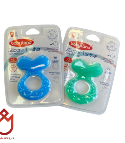 دندان‌گیر نوزاد بیبی‌لند +3 ماه | تسکین دهنده لثه