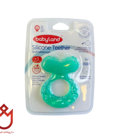 دندان‌گیر نوزاد بیبی‌لند +3 ماه | تسکین دهنده لثه