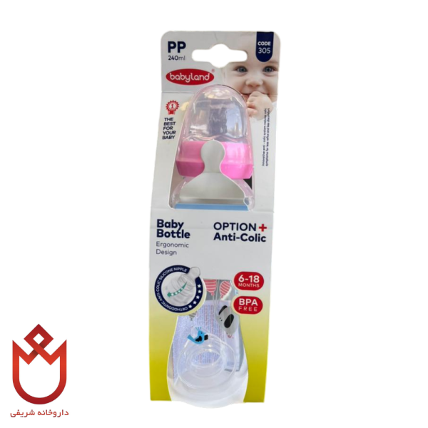 شیرخوری بیبی‌لند ارتودنسی | مناسب نوزادان 6 تا 18 ماه