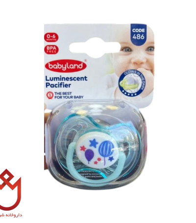 پستانک ارتودنسی شب‌تاب بیبی‌لند 0–6 ماه، مراقبت از لثه نوزاد