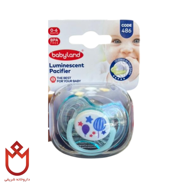 پستانک ارتودنسی شب‌تاب بیبی‌لند 0–6 ماه، مراقبت از لثه نوزاد