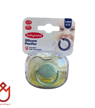 پستانک ارتودنسی بیبی‌لند 6–18ماه،رشد سالم دندان و آرامش کودک