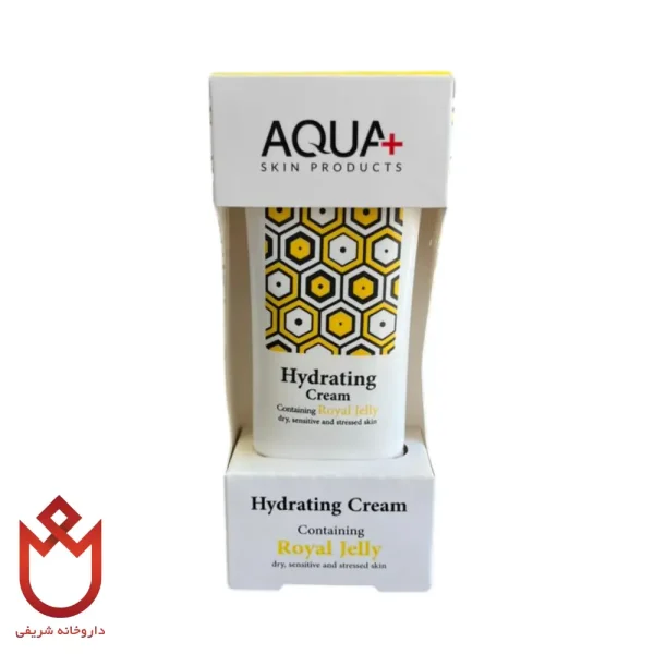 کرم آبرسان و مرطوب کننده +AQUA | آبرسانی عمقی با رویال ژل