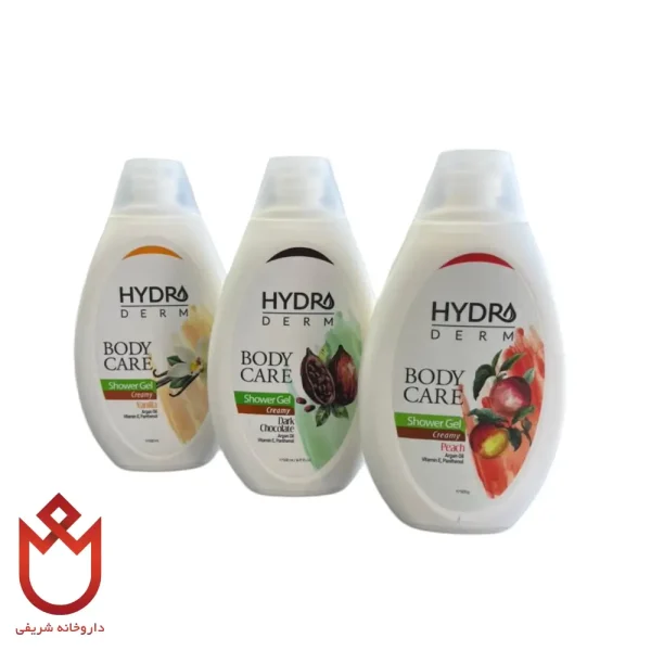 شامپو بدن کرمی هیدرودرم | پاک‌کنندگی و آبرسانی عمیق پوست