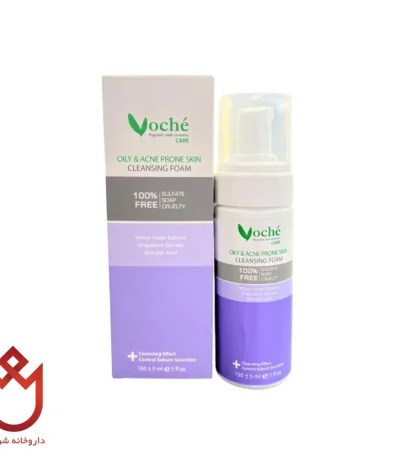 فوم شستشو وچه پوست چرب | کنترل چربی و کاهش جوش