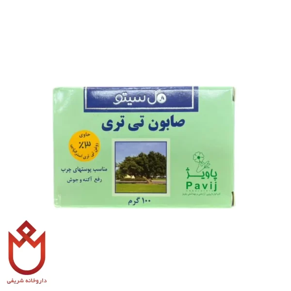 صابون تی‌تری گل سیتو مناسب پوست‌ چرب و آکنه‌دار