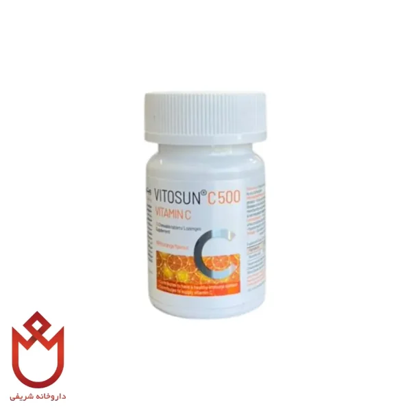 قرص ویتامین C 500 ویتوسان | تقویت قوی سیستم ایمنی بدن