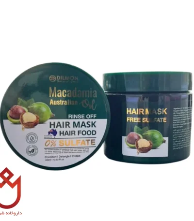 ماسک مو دیلمون ماکادمیا | فری سولفات، ترمیم موهای آسیب‌دیده