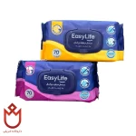 دستمال مرطوب بزرگسال ایزی لایف | مناسب پوست‌های حساس