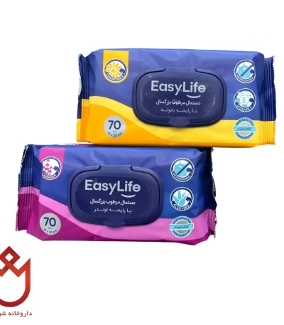 دستمال مرطوب بزرگسال ایزی لایف | مناسب پوست‌های حساس