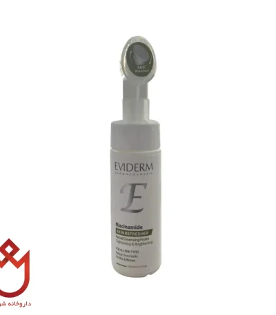 فوم شستشوی اویدرم نیاسینامید | کنترل چربی، کاهش منافذ پوست