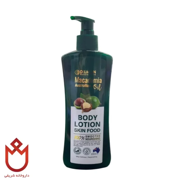 لوسیون بدن کرمی ماکادمیا دیلمون | نرم‌کننده عمیق پوست