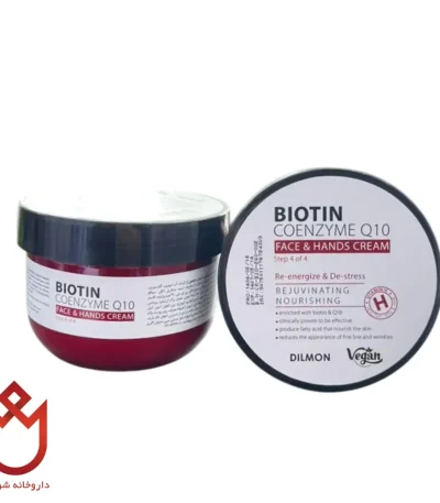 کرم مرطوب‌کننده دست و صورت بیوتین و کیوتن دیلمون