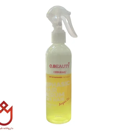 سرم دوفاز سریتا محافظ موهای خشک و آسیب‌دیده، احیا سریع مو