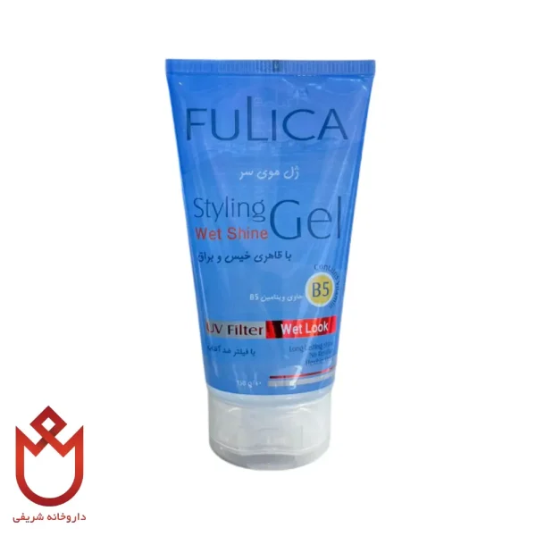 ژل موی سر فولیکا حاوی ویتامین B5 | براق‌کننده مو سر و ضدآب