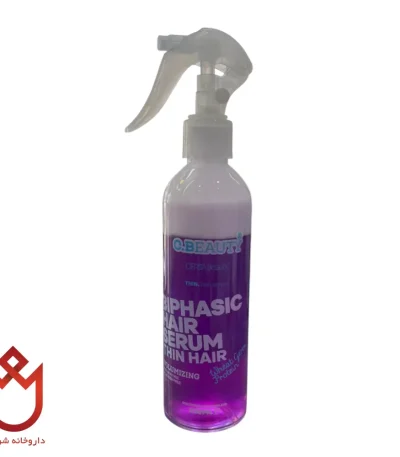 سرم دوفاز سریتا محافظ موی نازک و کم‌حجم،تقویت وافزایش حجم مو