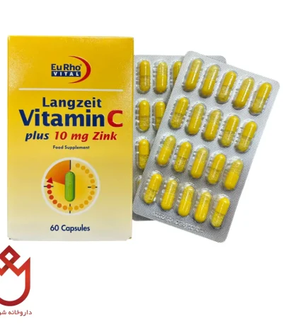 قرص ویتامین C و زینک پلاس یوروویتال | تقویت سیستم ایمنی