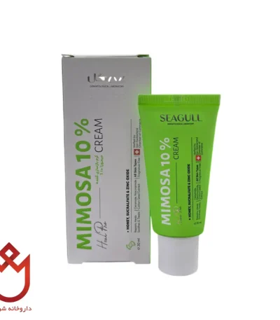 کرم ترمیم کننده میموزا ۱۰٪ سی گل | بازسازی سریع پوست