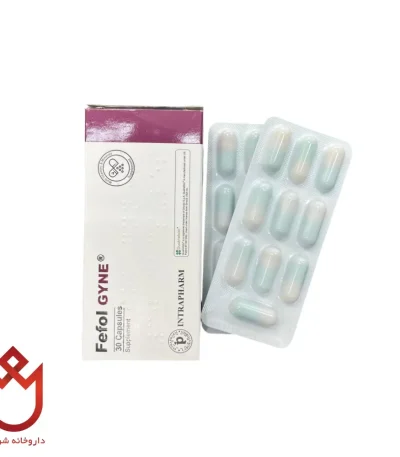 کپسول ففول گاین | مکمل طلایی آهن و اسید فولیک برای بانوان