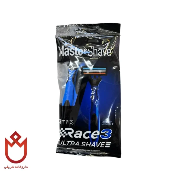 ژیلت ۳ عددی مستر شیو مخصوص آقایان، اصلاحی روان و بدون حساسیت