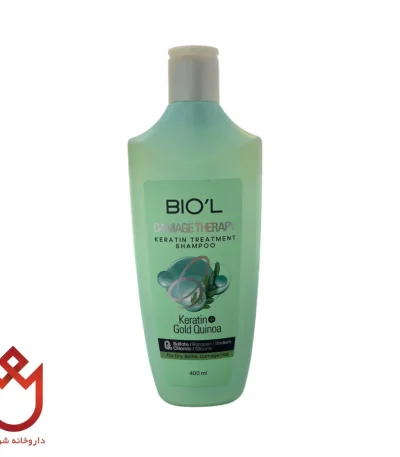 شامپو بیول موهای خشک و آسیب‌دیده | حاوی کراتین و کینوا