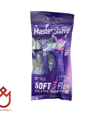 ژیلت۳عددی مستر شیو مخصوص خانم‌ها ،اصلاحی نرم و بدون حساسیت