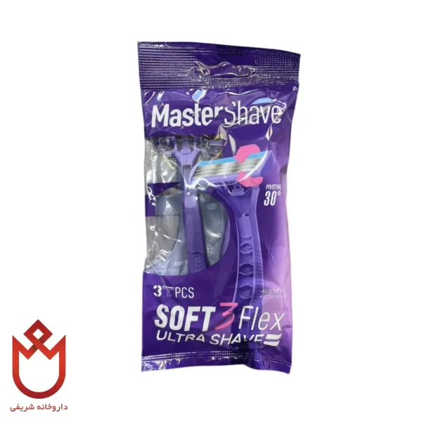 ژیلت۳عددی مستر شیو مخصوص خانم‌ها ،اصلاحی نرم و بدون حساسیت