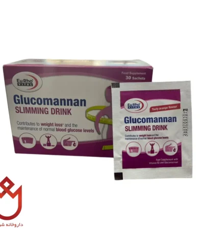 ساشه پودری گلوکومانان یوروویتال | کاهش اشتها و لاغری