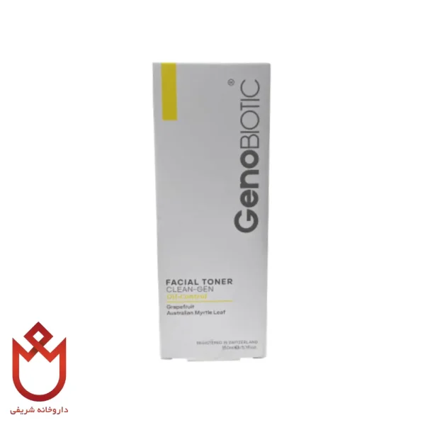 تونر ژنوبایوتیک صورت | کنترل چربی و پاکسازی پوست