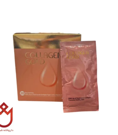 ساشه کلاژن گلد آدریان | فرمولاسیون طلایی برای پوست