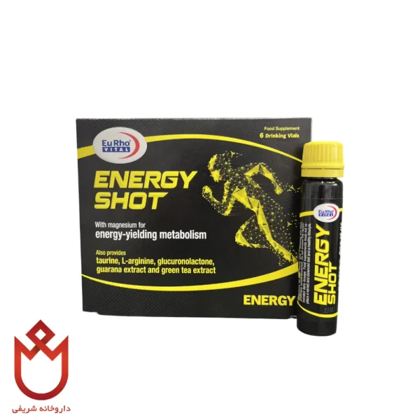 ویال انرژی شات یوروویتال ۶عددی | افزایش انرژی و رفع خستگی