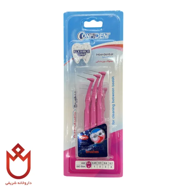 مسواک بین‌دندانی ارتودنسی کانفیدنت | تمیزکننده دقیق