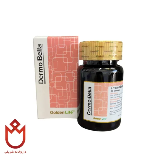 قرص درموبلا گلدن لایف ۳۰عددی | سلامت پوست، مو و ناخن