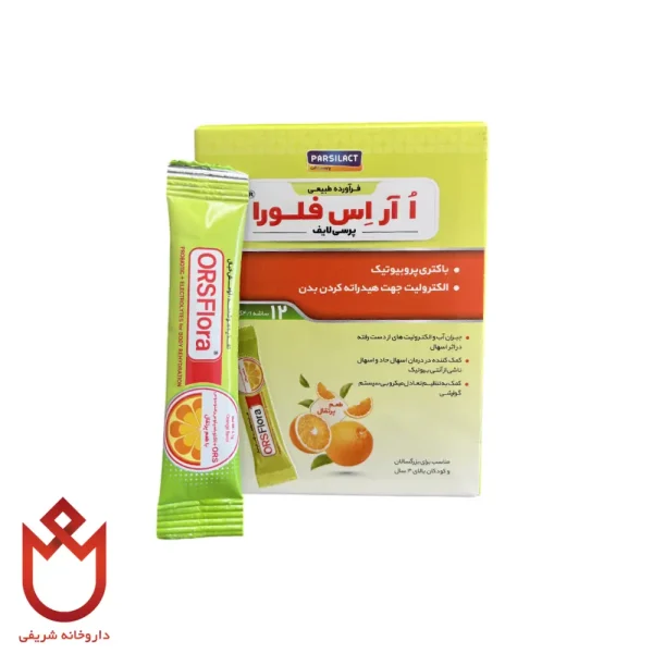 ساشه ORS فلورا پرسی لایف ۱۲عددی | هیدراته‌کننده بدن