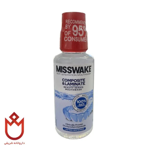 دهانشویه میسویک مخصوص دندان‌های لمینت و کامپوزیت شده
