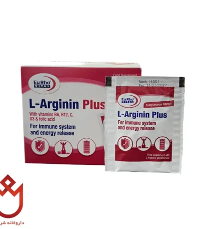 ساشه پودری ال-آرژنین پلاس یوروویتال،تقویت سیستم ایمنی و جنسی