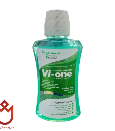 دهانشویه وی-وان بدون الکل | پیشگیری از پوسیدگی و تشکیل جرم