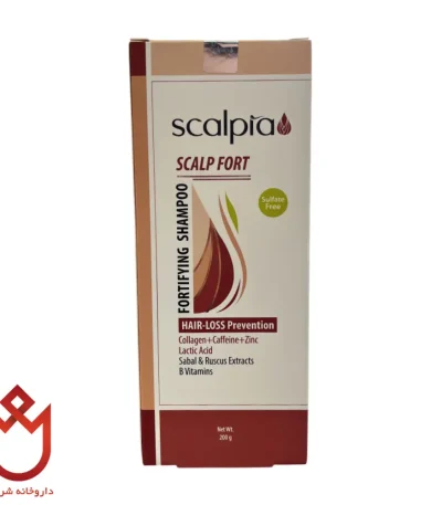 شامپو تقویت‌کننده اسکالپیا | افزایش ضخامت و استحکام مو