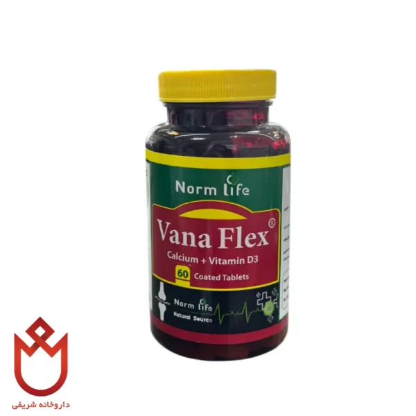 قرص وانافلکس نورم لایف | حفظ سلامت استخوان و پوست و ناخن‌ها