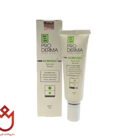 ژل کنترل‌کننده چربی پرودرما | کاهش التهاب و کنترل چربی پوست