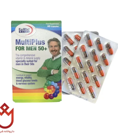 مولتی ویتامین مردان بالای 50 سال یوروویتال،تقویت سلامت عمومی